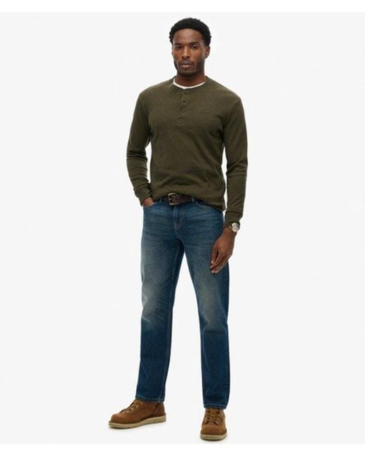 Superdry Green The Merchant Store - Straight Jeans for men