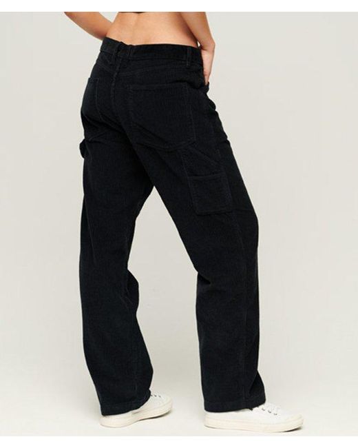 Superdry Blue & Co Cord Carpenter Trousers