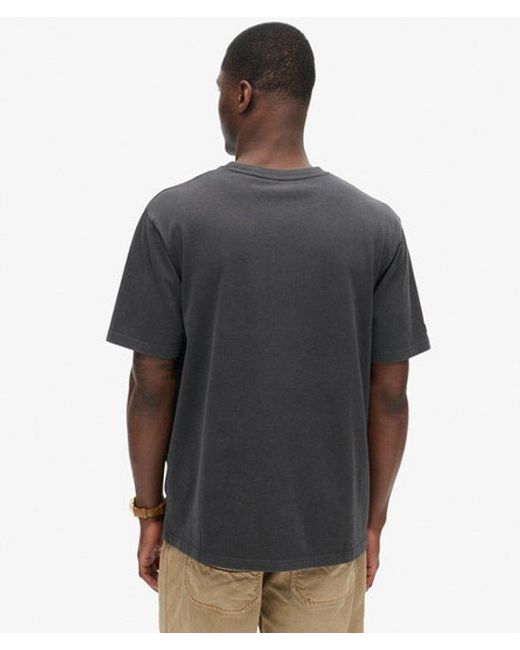 Superdry Gray & Co 70s Rock Graphic Band T-shirt for men