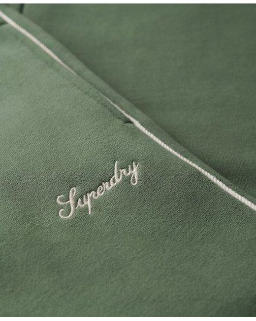 Superdry Green Country Club Straight joggers