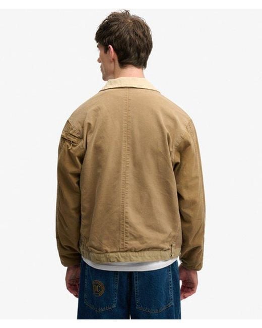 Superdry Green & Co Carhartt Reworked Collared Jacket for men