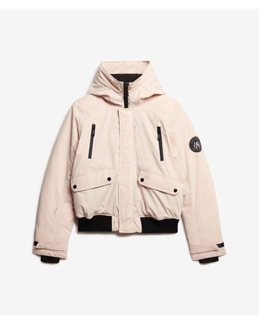 Superdry Natural City Padded Bomber Jacket