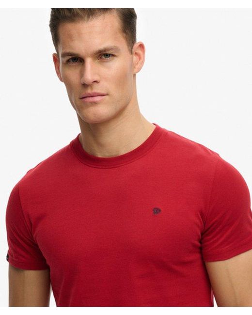 Superdry Red & Co Logo Embroide for men