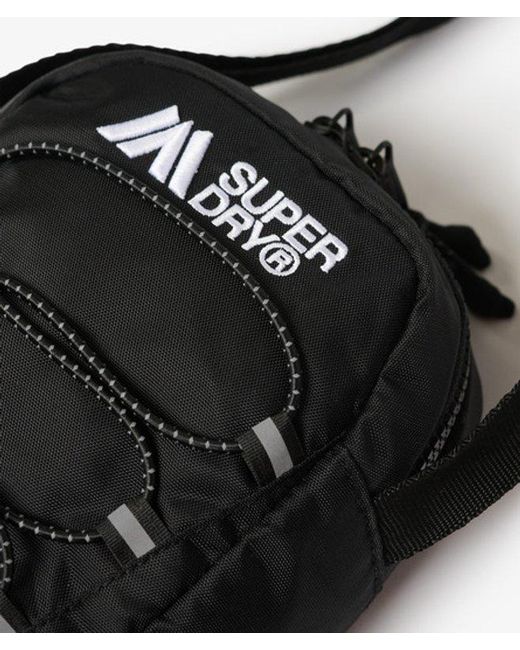 Superdry Black & Co Outdoor Crossbody Bag