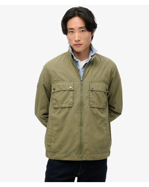 Superdry Green & Co Essentials Zip Through Jacket for men