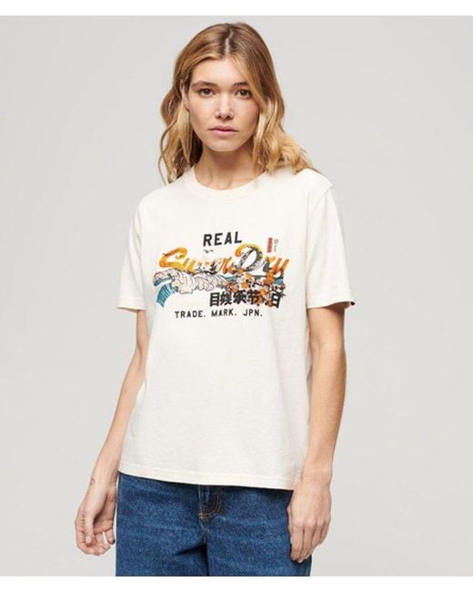 Superdry White & Co Tokyo Relaxed T-shirt