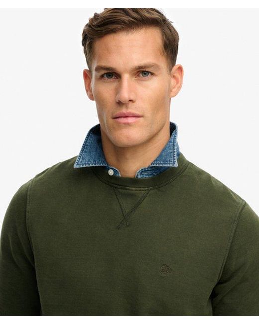 Superdry Green & Co Classic Essential Sweatshirt for men