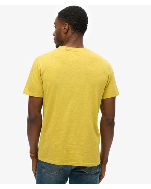 Superdry Yellow & Co Venue Classic Logo T-shirt for men