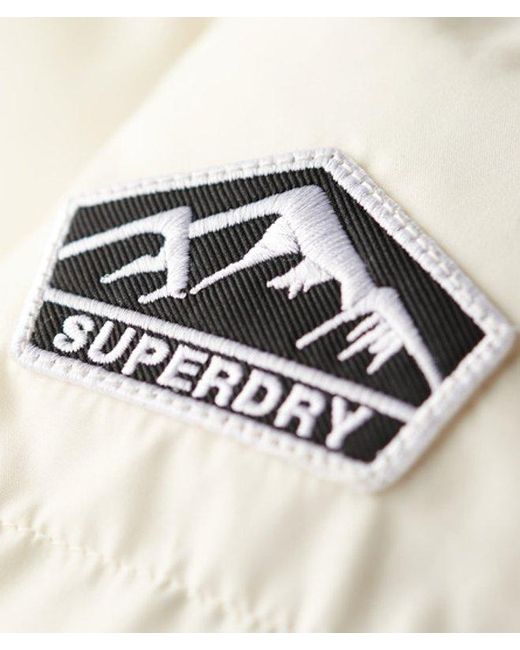 Superdry White & Co Hooded Sports Puffer Jacket