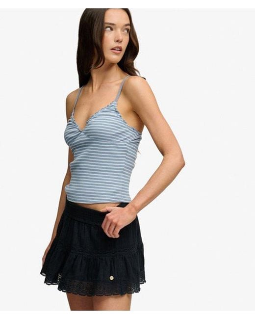 Superdry Blue & Co Ibiza Mini Skirt