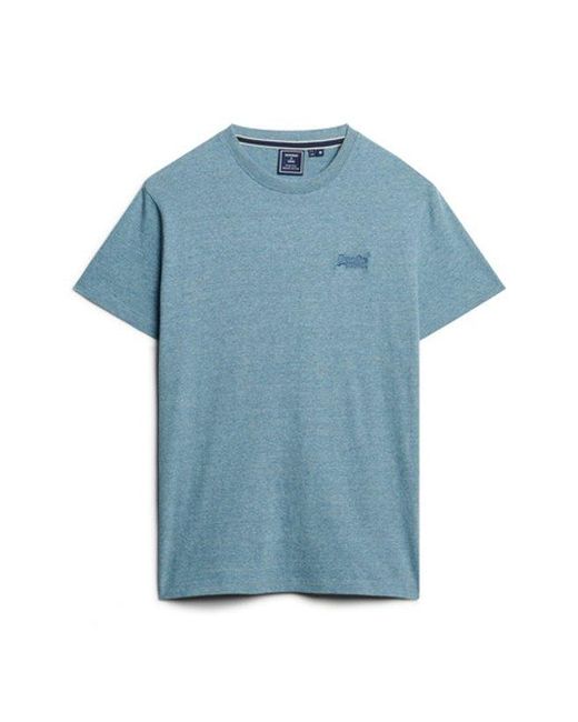Superdry Blue & Co Essential Logo T-shirt for men