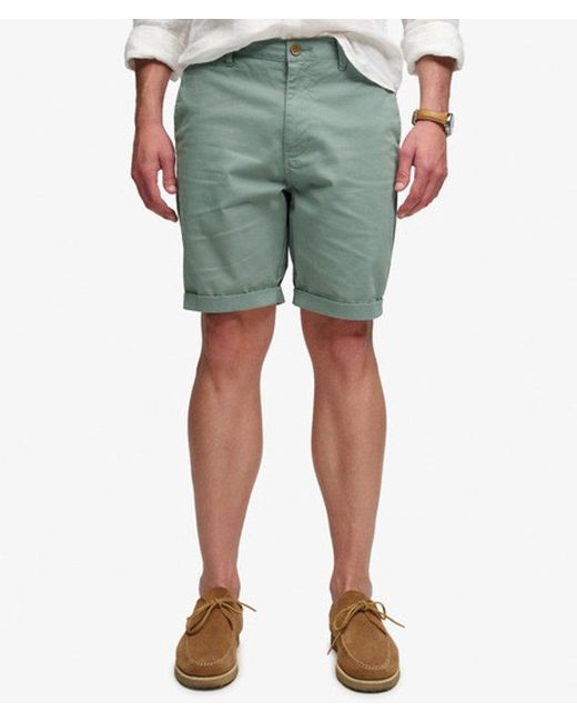 Superdry Green & Co Premium Regular Chino Shorts for men