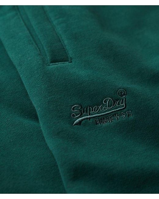 Superdry Green & Co Essential Logo Half Brushed joggers for men