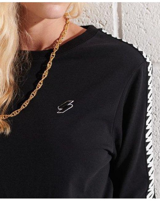 Superdry Blue Code Logo Top