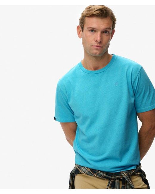 Superdry Blue Essentials Relaxed T-shirt for men