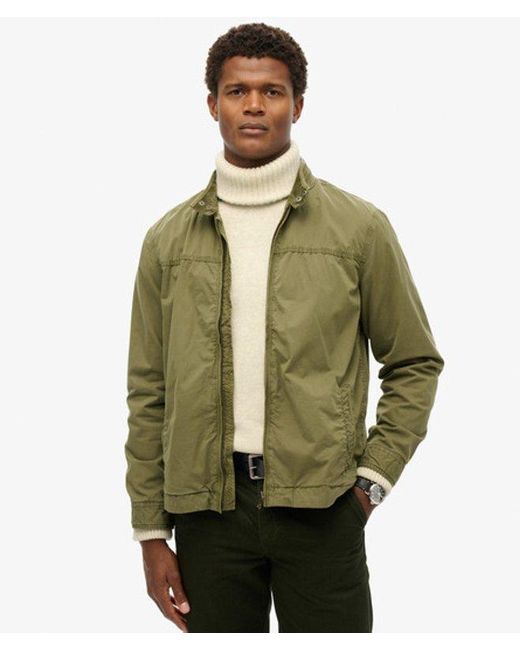 Superdry Green & Co Classic Harrington Jacket for men