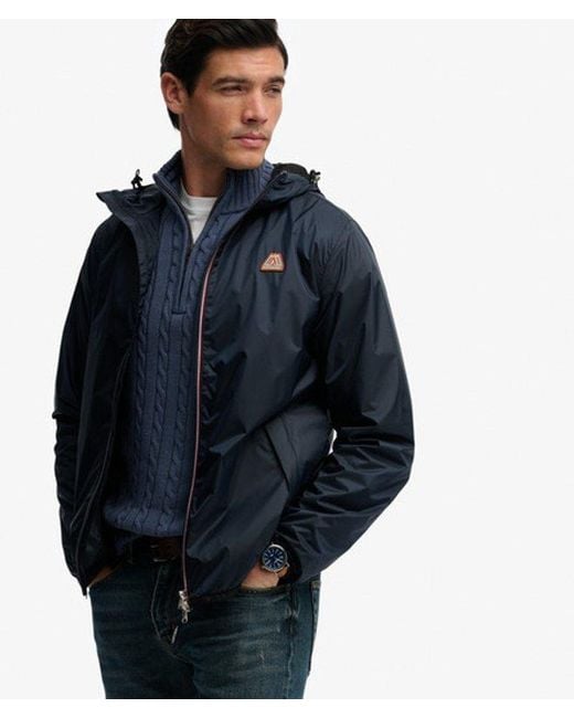 Superdry Blue & Co Essential Windbreaker Jacket for men