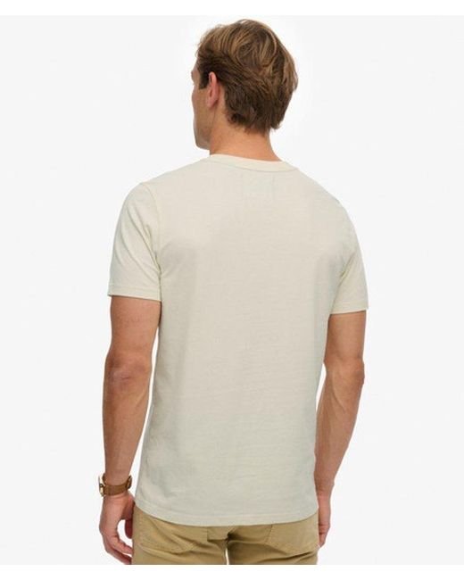Superdry Natural & Co Heritage Brand Relaxed T-shirt for men
