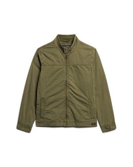 Superdry Green Classic Harrington Jacket for men