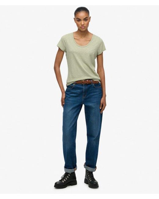 Superdry Green & Co Studios Scoop Neck T-shirt