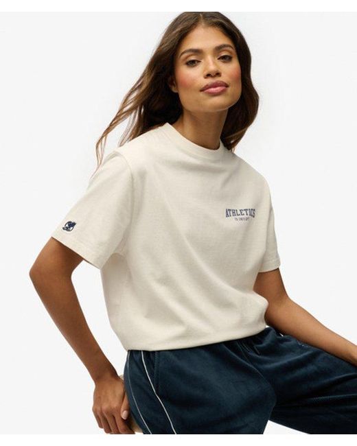 Superdry White & Co Athletic Essentials Oversized T-shirt