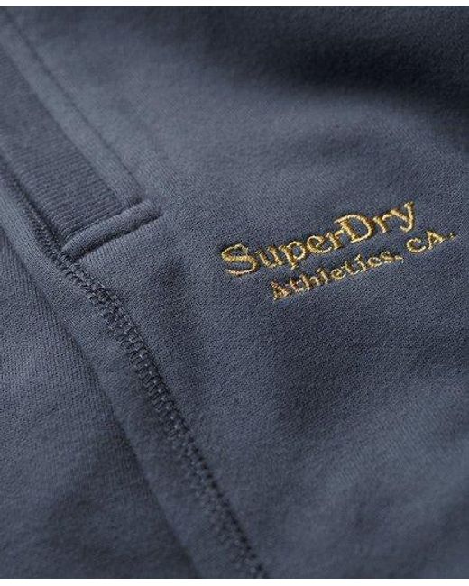 Superdry Essential joggingbroek Met Logo in het Blue