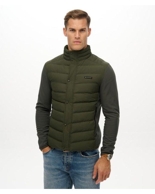 Superdry Green & Co Storm Popper Softshell Jacket for men