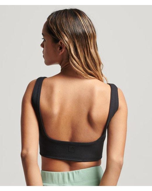 Superdry Black & Co Tech Bra Top