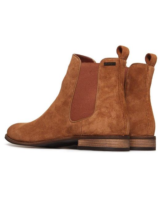 Superdry Millie Suede Chelsea Boots Brown | Lyst