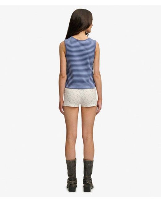 Superdry Gray & Co Athletic Essentials Jersey Pyjama Shorts