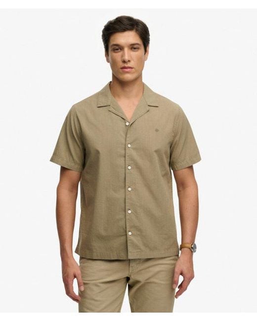 Superdry Natural & Co Cabana Short Sleeve Shirt for men