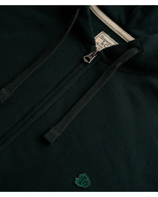 Superdry Green & Co Essential Logo Zip Hoodie for men
