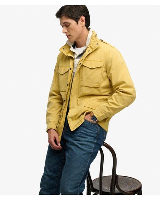 Superdry Metallic Cotton M65 Jacket X None for men