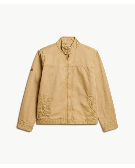 Superdry Natural & Co Classic Harrington Jacket for men