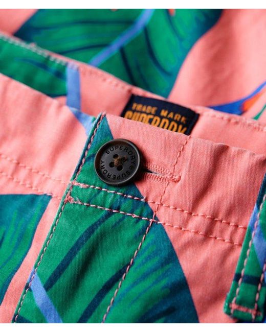 Superdry Green & Co Chino Hot Shorts