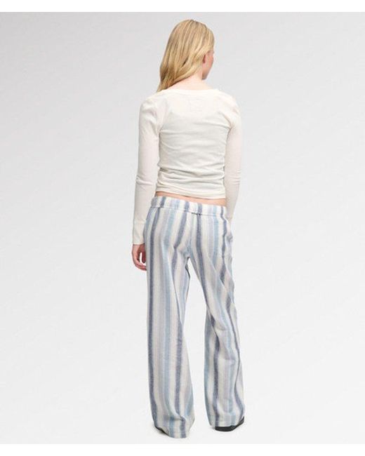 Superdry Blue & Co Komodo Pushkar Stripe Trousers