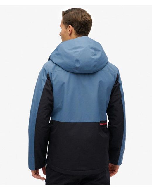 Superdry Blue & Co Ultimate Freestyle Ski Jacket for men