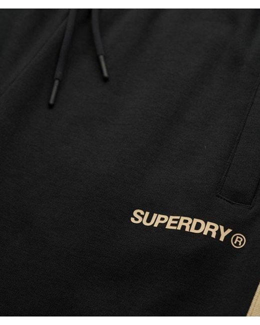 Superdry Black & Co Tech Cult joggers for men