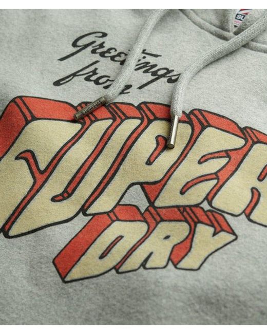 Superdry Gray & Co North Cali Hoodie for men