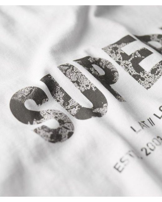 Superdry White & Co Utility Sport Logo Loose T-shirt for men