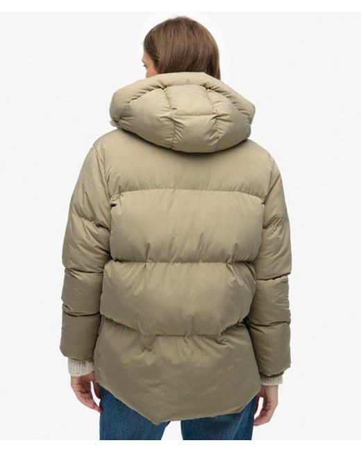 Superdry Green & Co Short Duvet Puffer Jacket