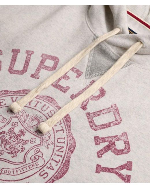 Superdry Gray & Co Athletic Essentials Hoodie for men