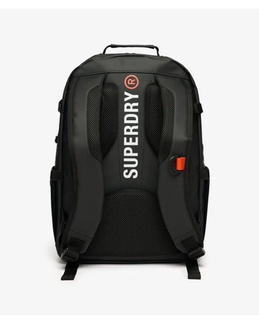Superdry Black & Co Utility Tarp Backpack