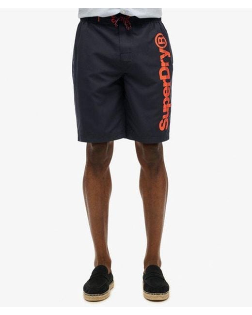 Superdry Blue & Co Classic Boardshorts for men