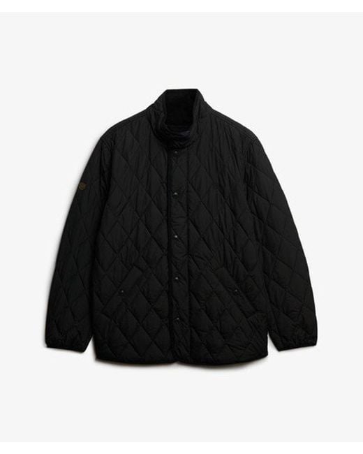 Superdry Black & Co Quilted Estate Jacket for men