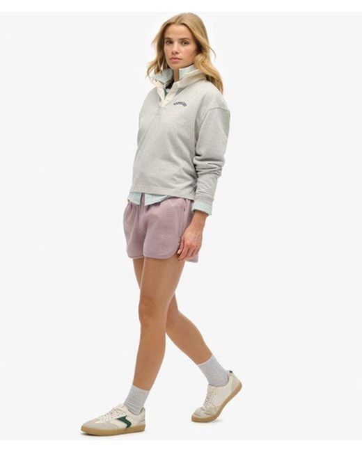 Superdry Gray & Co Sports Tech Racer Shorts