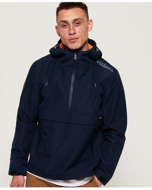 navy blue windcheater