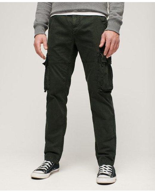 Pantalon cargo core Superdry pour homme en coloris Black