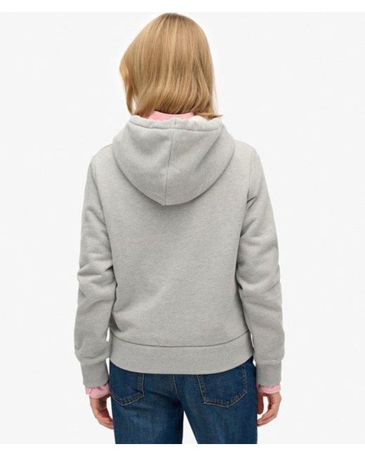 Superdry Gray & Co Finest Goods Relaxed Hoodie