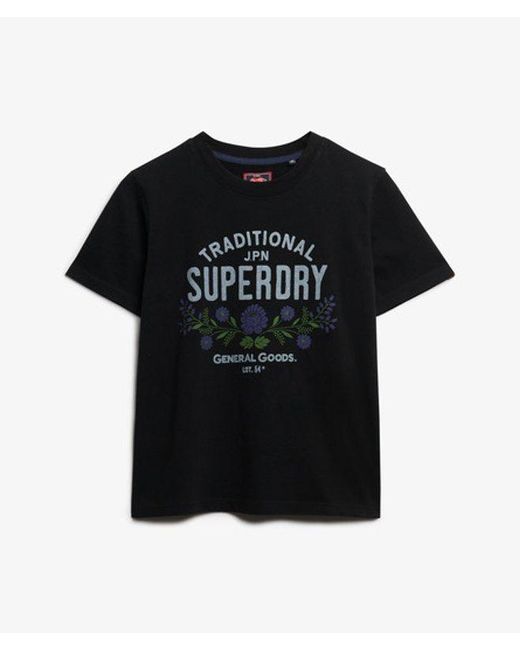 Superdry Black Lot 54 T-shirt